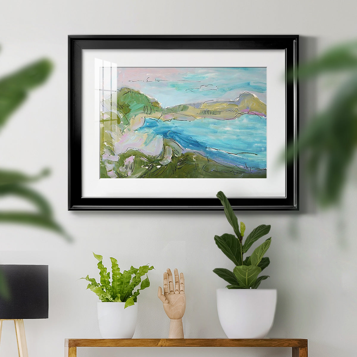 Landing Strip Premium Framed Print - Ready to Hang