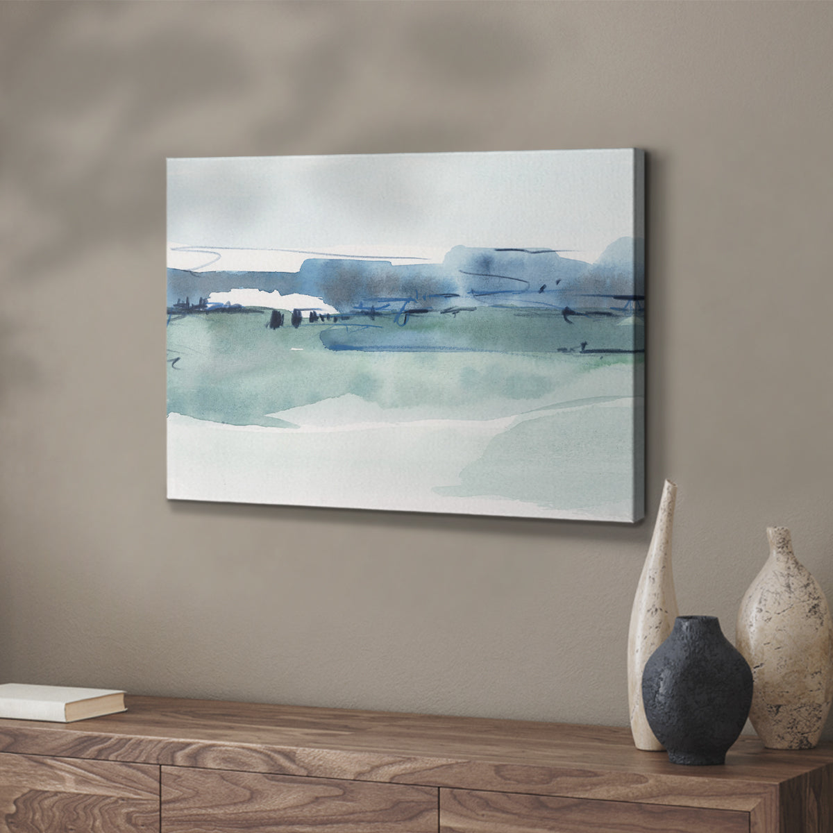 Ultramarine Vista I - Canvas Art Print