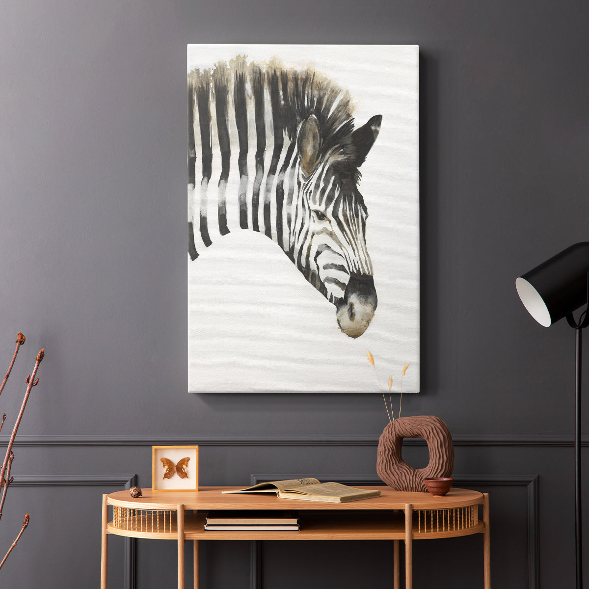 Zebra Stripes - Canvas Art Print