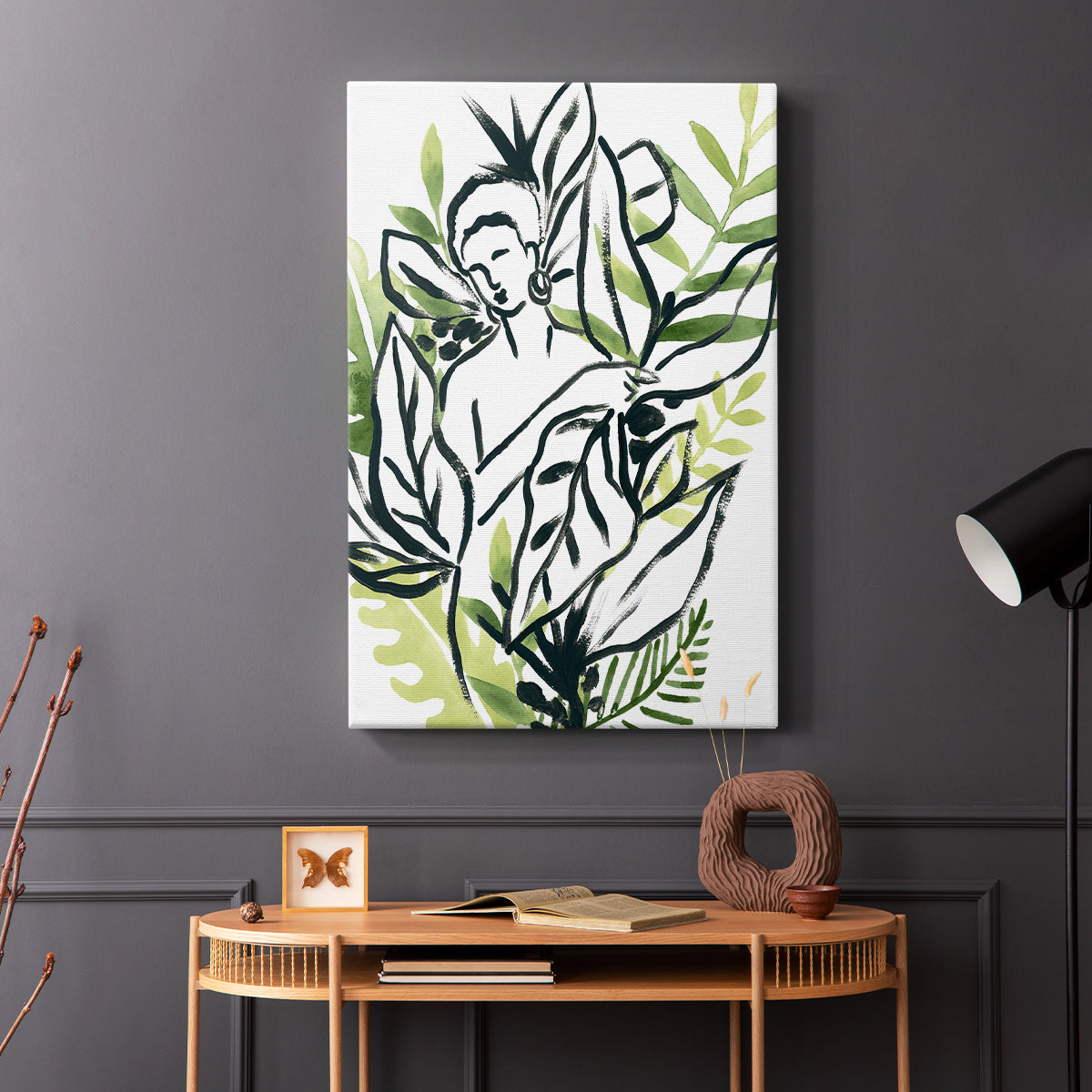Tropical Sketchbook IV - Canvas Art Print