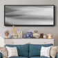 Black & White Water Panel VII - Floater Framed Canvas Print