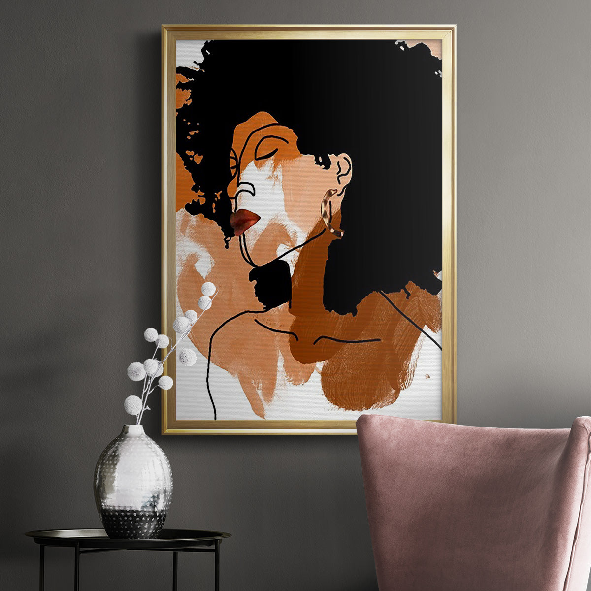 Phenomal Women II - Modern Framed Canvas Print