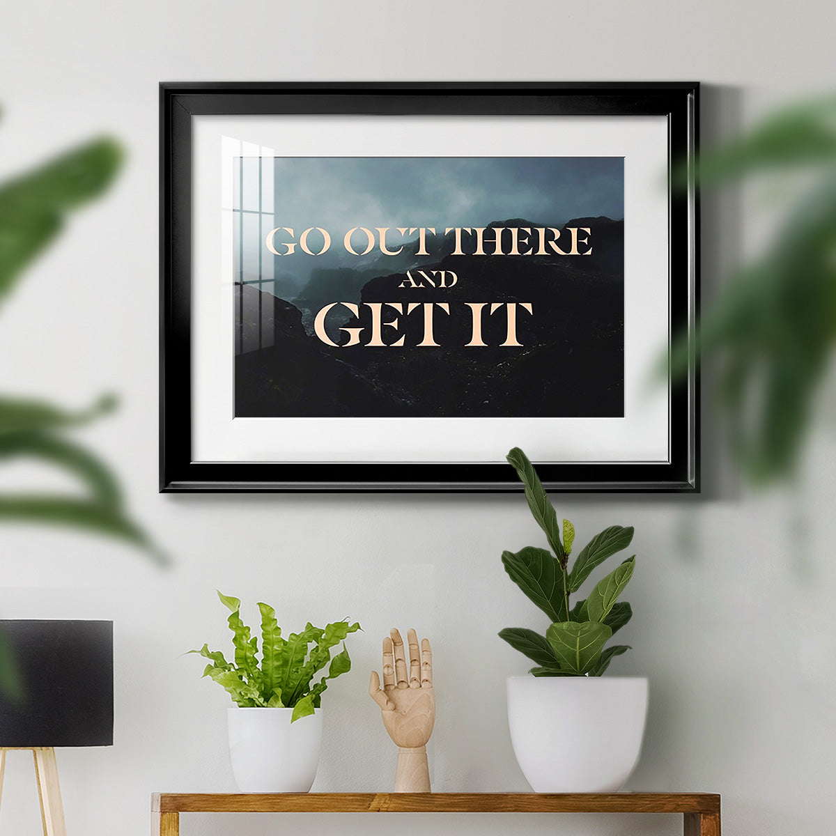 BroInspo V Premium Framed Print - Ready to Hang