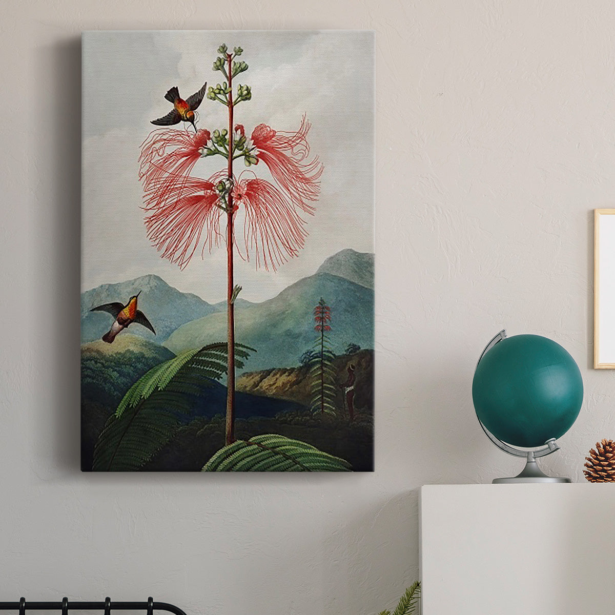 Temple of Flora VIII Premium Gallery Wrapped Canvas - Ready to Hang