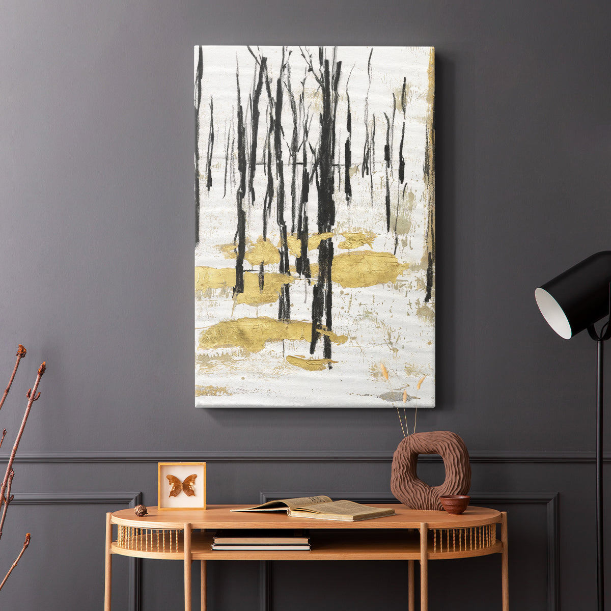 Gilded Winter I - Canvas Art Print