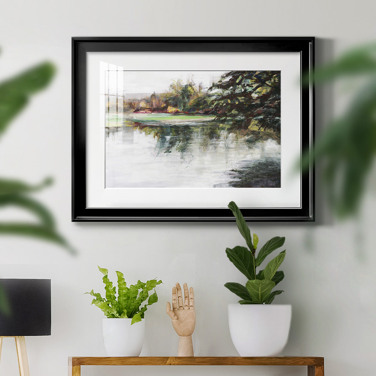 Upon Reflection Premium Framed Print - Ready to Hang