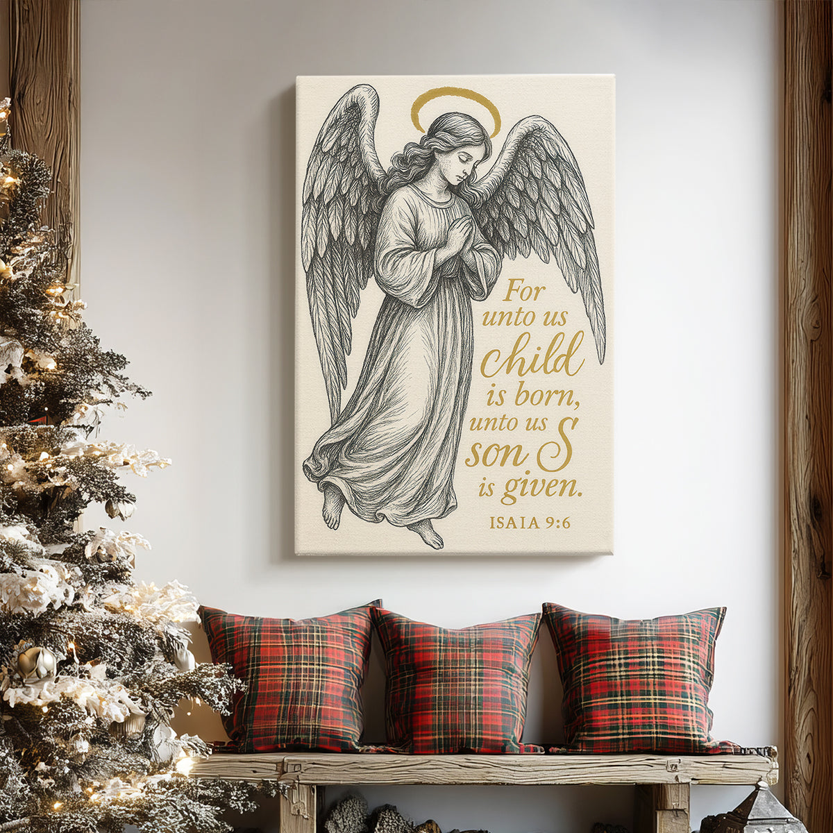 Chapel of Golden Serenade - Canvas Art Print