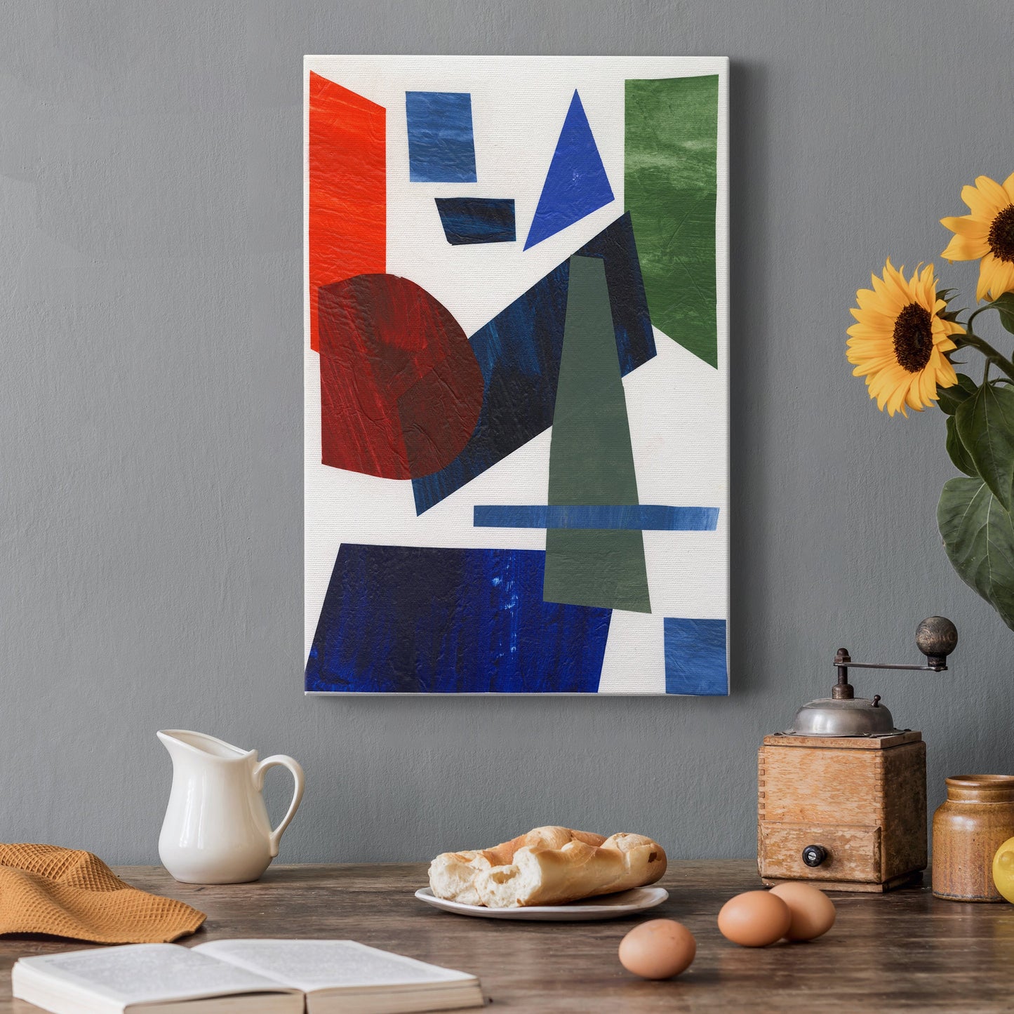 Colorful Shapes III Premium Gallery Wrapped Canvas - Ready to Hang