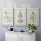 Willow Blue Besler IV - Framed Premium Gallery Wrapped Canvas L Frame 3 Piece Set - Ready to Hang