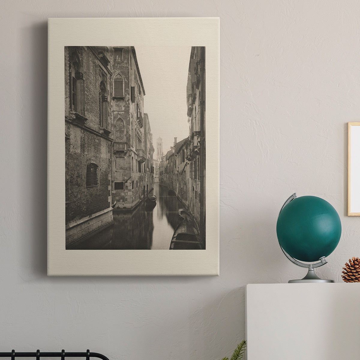 Vintage Views of Venice V Premium Gallery Wrapped Canvas - Ready to Hang