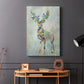 Fantastic Florals Deer, Full - Canvas Art Print