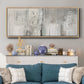 Glittering Shoreline - Floater Framed Canvas Print