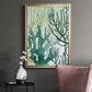 Textured Coral I - Modern Framed Canvas Print