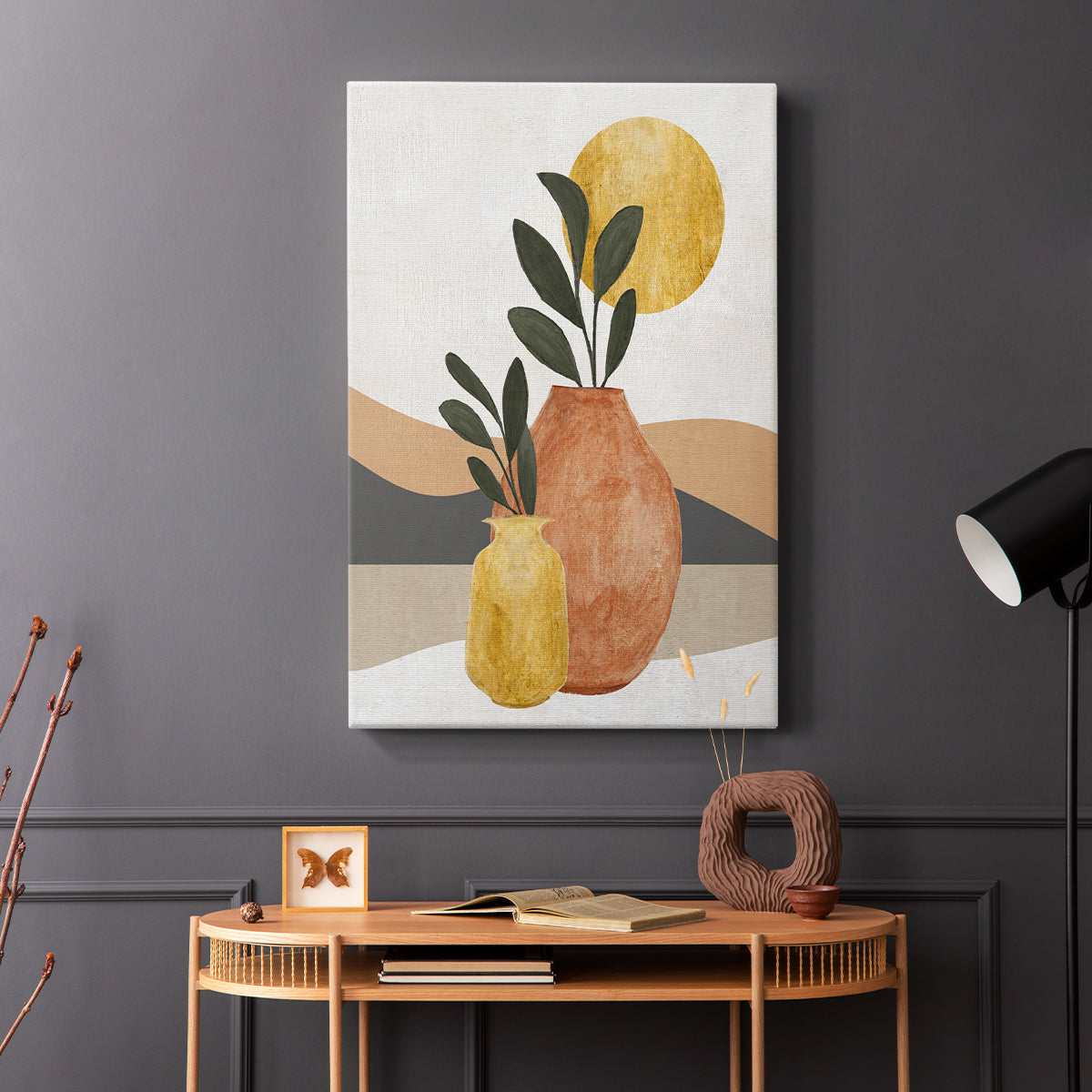 Adobe Moon II - Canvas Art Print