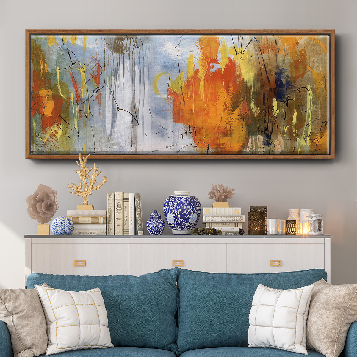 Sundowners  - Floater Framed Canvas Print