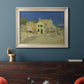 The Yellow House - Ornate Framed Canvas Print