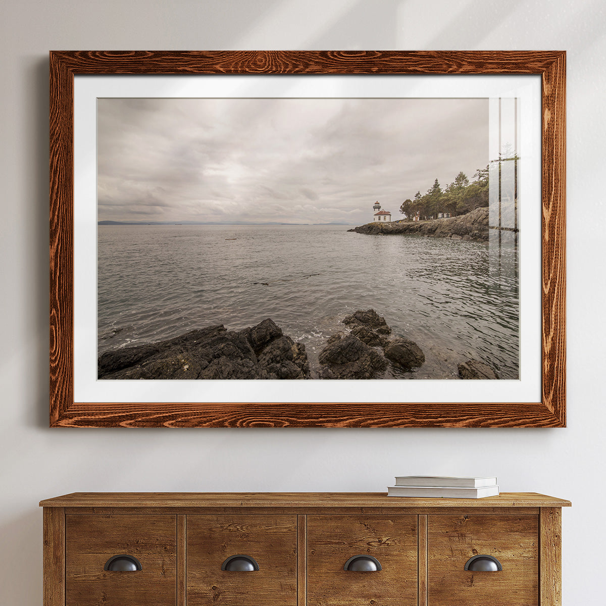 Solitary-Premium Framed Print - Ready to Hang