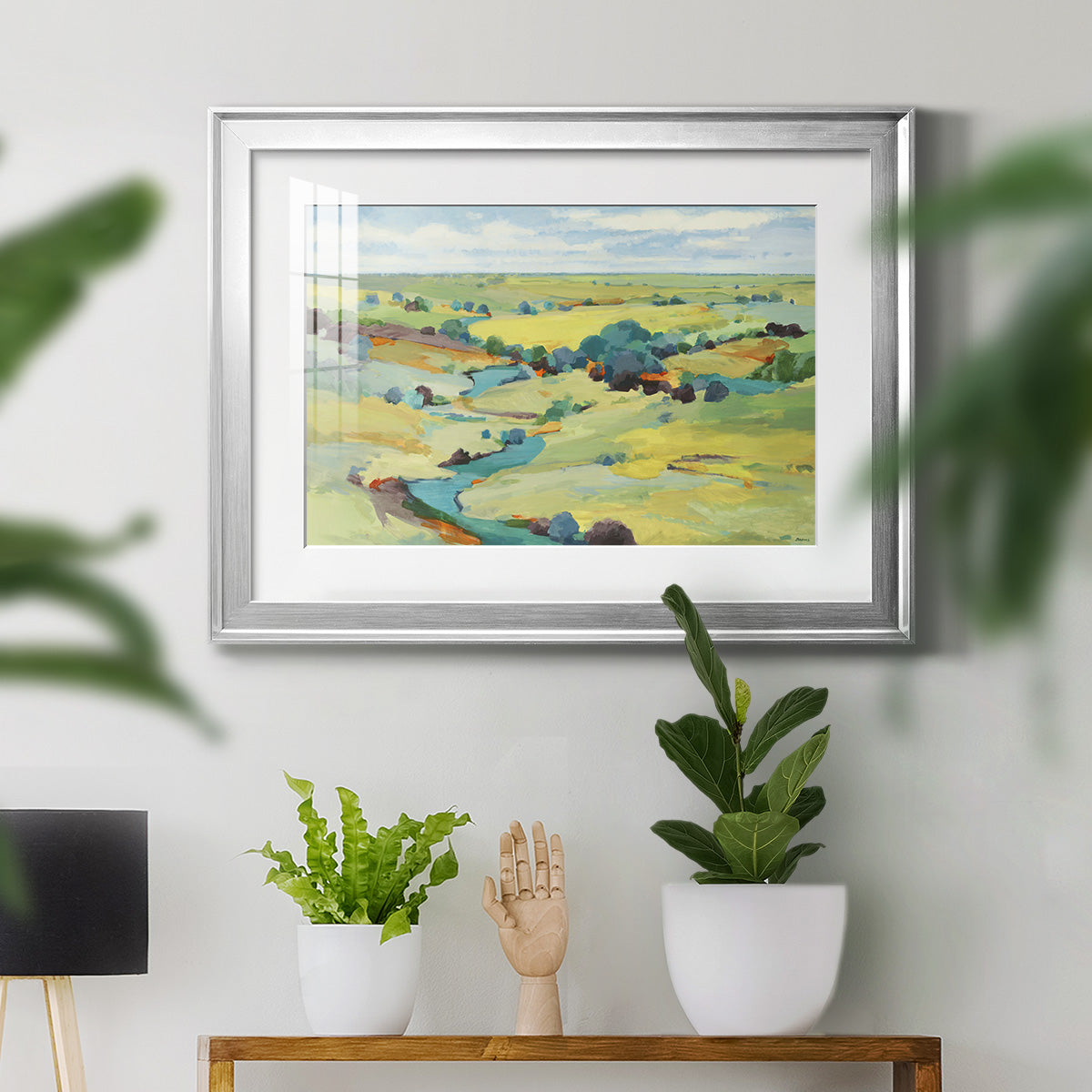 Idyll Sweep Premium Framed Print - Ready to Hang