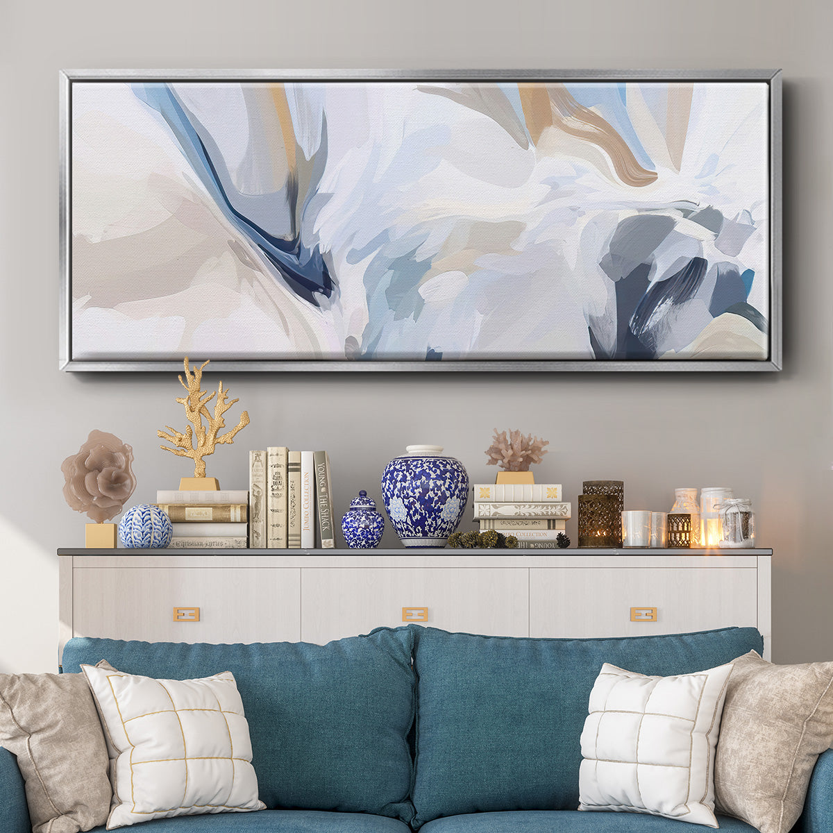 Fresh Air II - Floater Framed Canvas Print