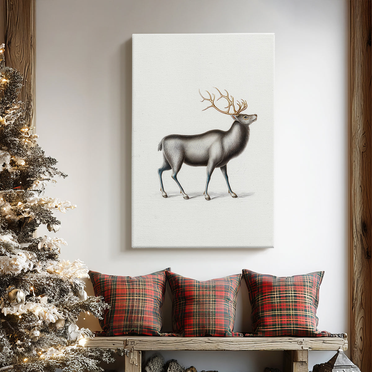 Silver Blessing - Canvas Art Print