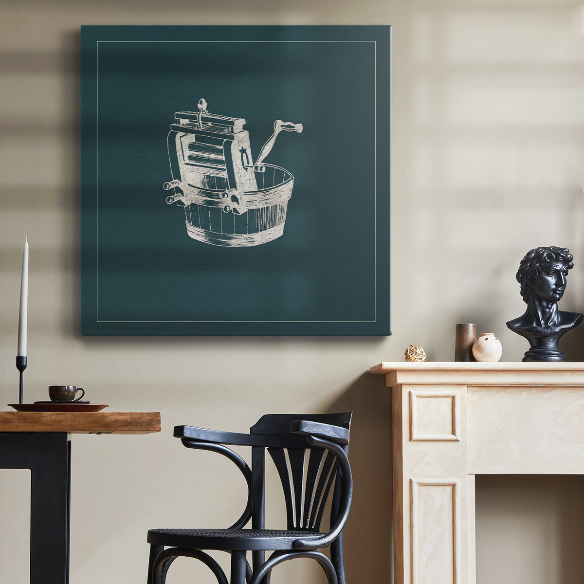 Laundry Tips I - Canvas Art Print
