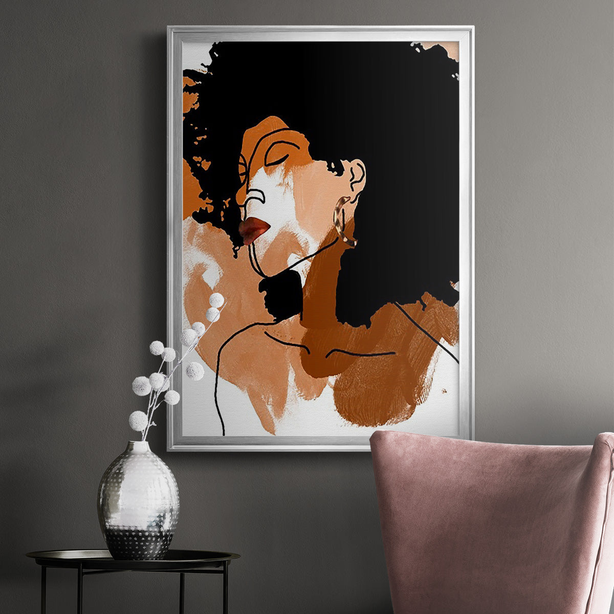 Phenomal Women II - Modern Framed Canvas Print