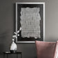 Bits & Bytes II - Modern Framed Canvas Print
