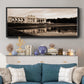 Gloriette Schonbrunn - Floater Framed Canvas Print