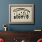 Vintage Feathers VII Premium Framed Canvas- Ready to Hang