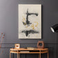 Charcoal Remnants II - Canvas Art Print