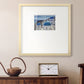 Santorini Saturday Premium Framed Print Double Matboard