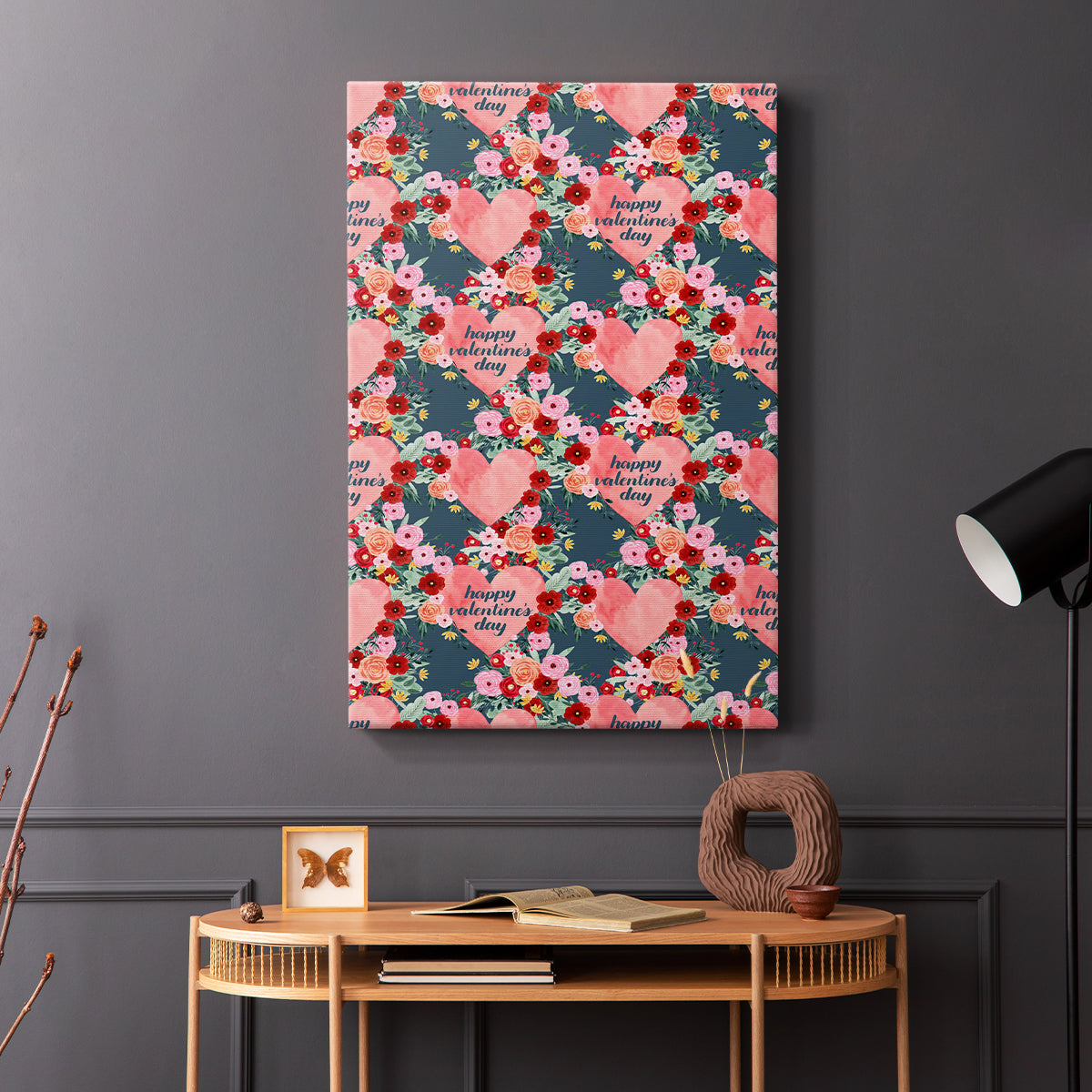 Sweet Hearts Collection E - Canvas Art Print