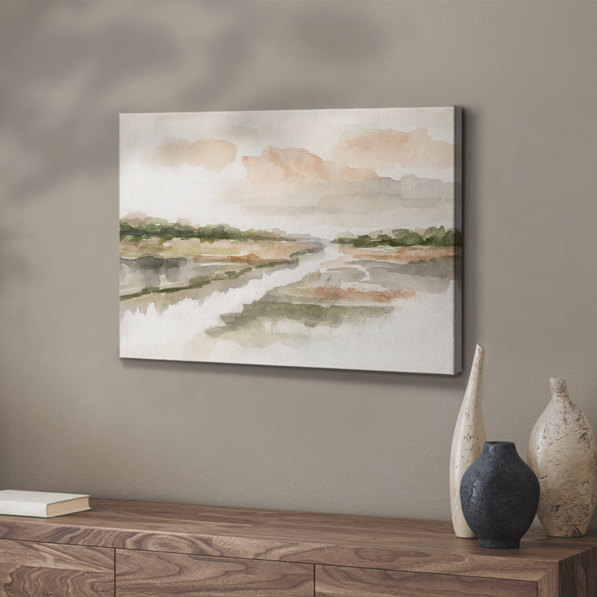 Moody Sunset - Canvas Art Print