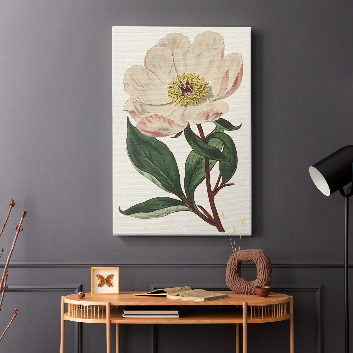 Pink Floral Mix VII - Canvas Art Print