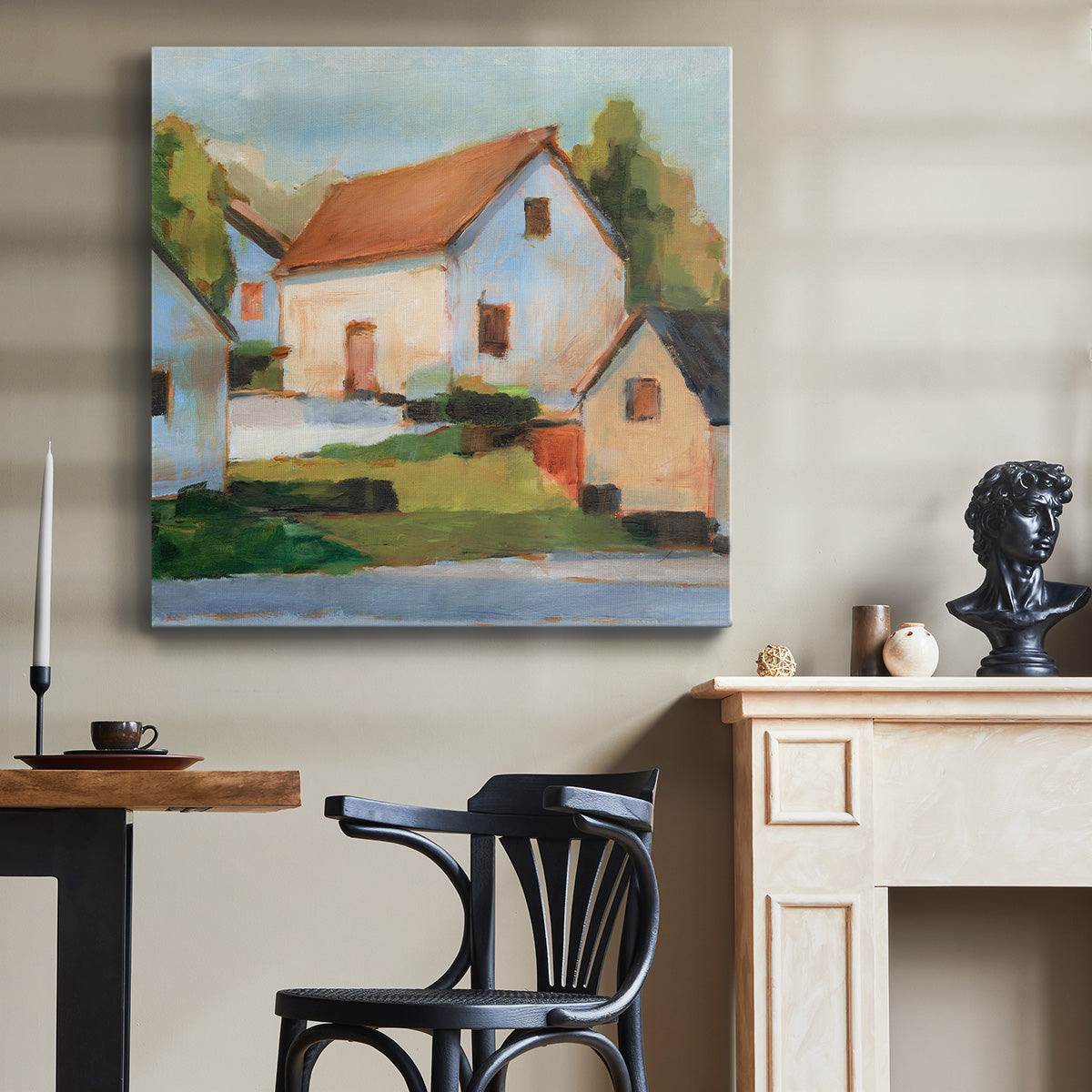 European Farmhouses I-Premium Gallery Wrapped Canvas - Ready to Hang