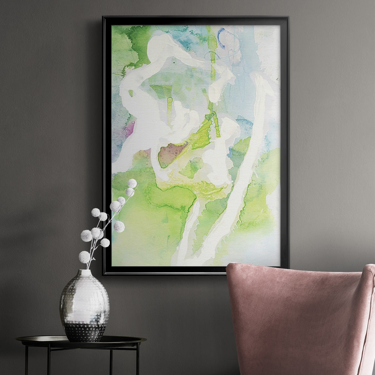 Rising Above II - Modern Framed Canvas Print