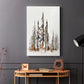 Rustic Evergreens II - Canvas Art Print