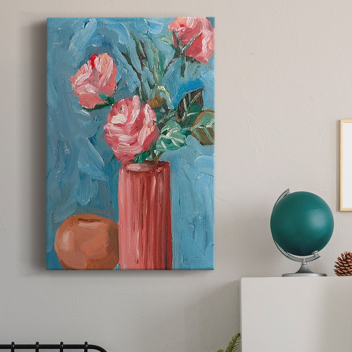 Rosa Blooms II - Canvas Art Print