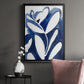 Blue Eucalyptus I - Modern Framed Canvas Print