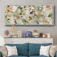 Fall Cascade - Floater Framed Canvas Print