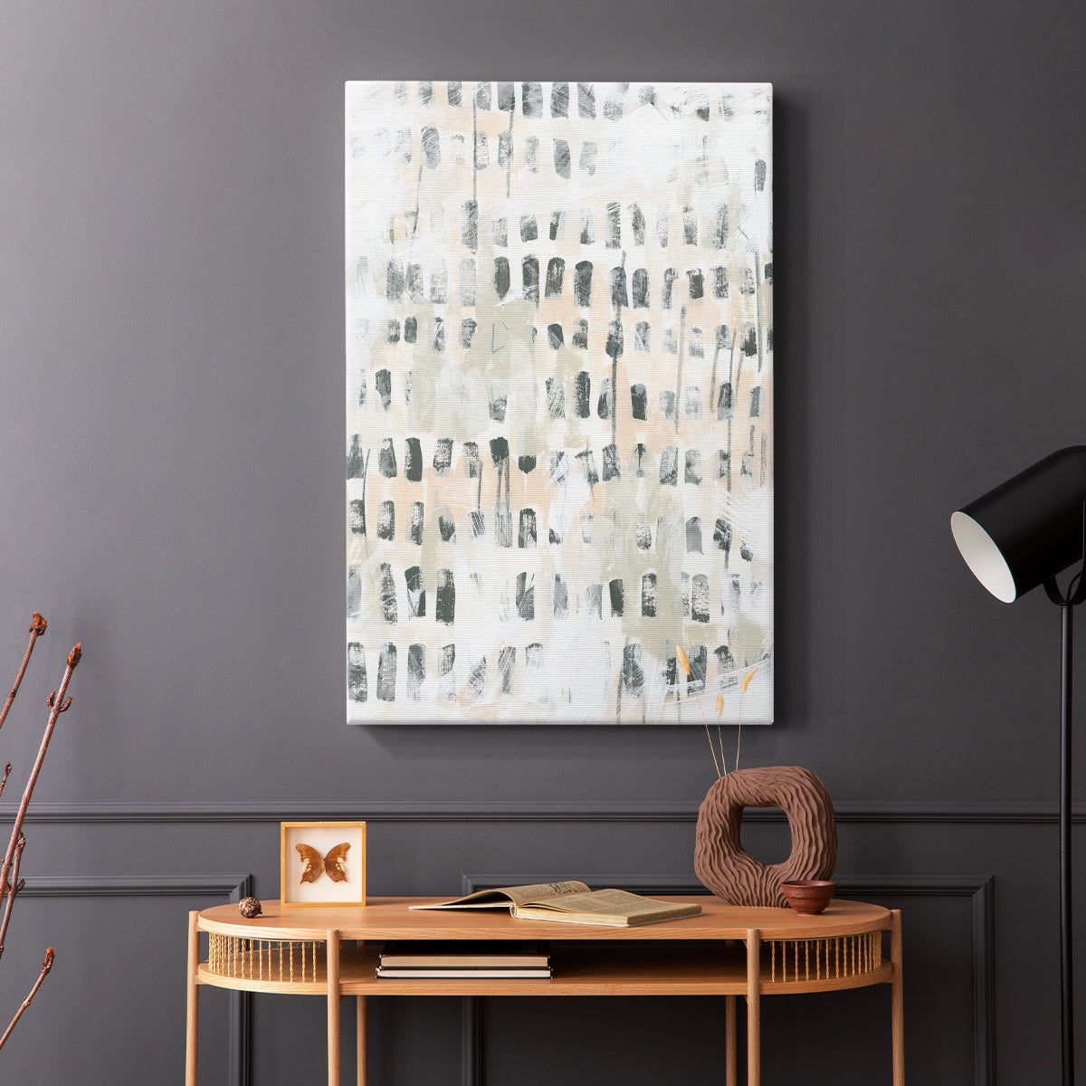 Sand Glyphs III - Canvas Art Print