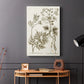Sepia Botanical Journal III - Canvas Art Print