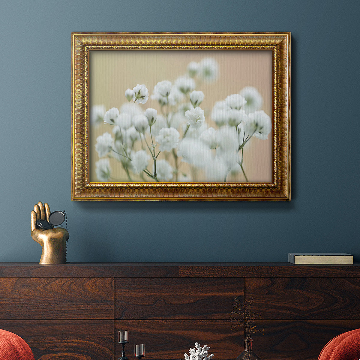 Baby's Breath Study II Premium Framed Canvas- Ready to Hang