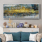 Frequency - Floater Framed Canvas Print