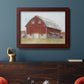 Rustic Red Barn II Premium Framed Canvas- Ready to Hang