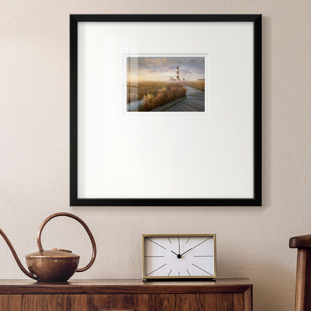 Private Path I Premium Framed Print Double Matboard