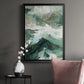 Crashing II - Modern Framed Canvas Print