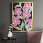 Floral Choir - Modern Framed Canvas Print