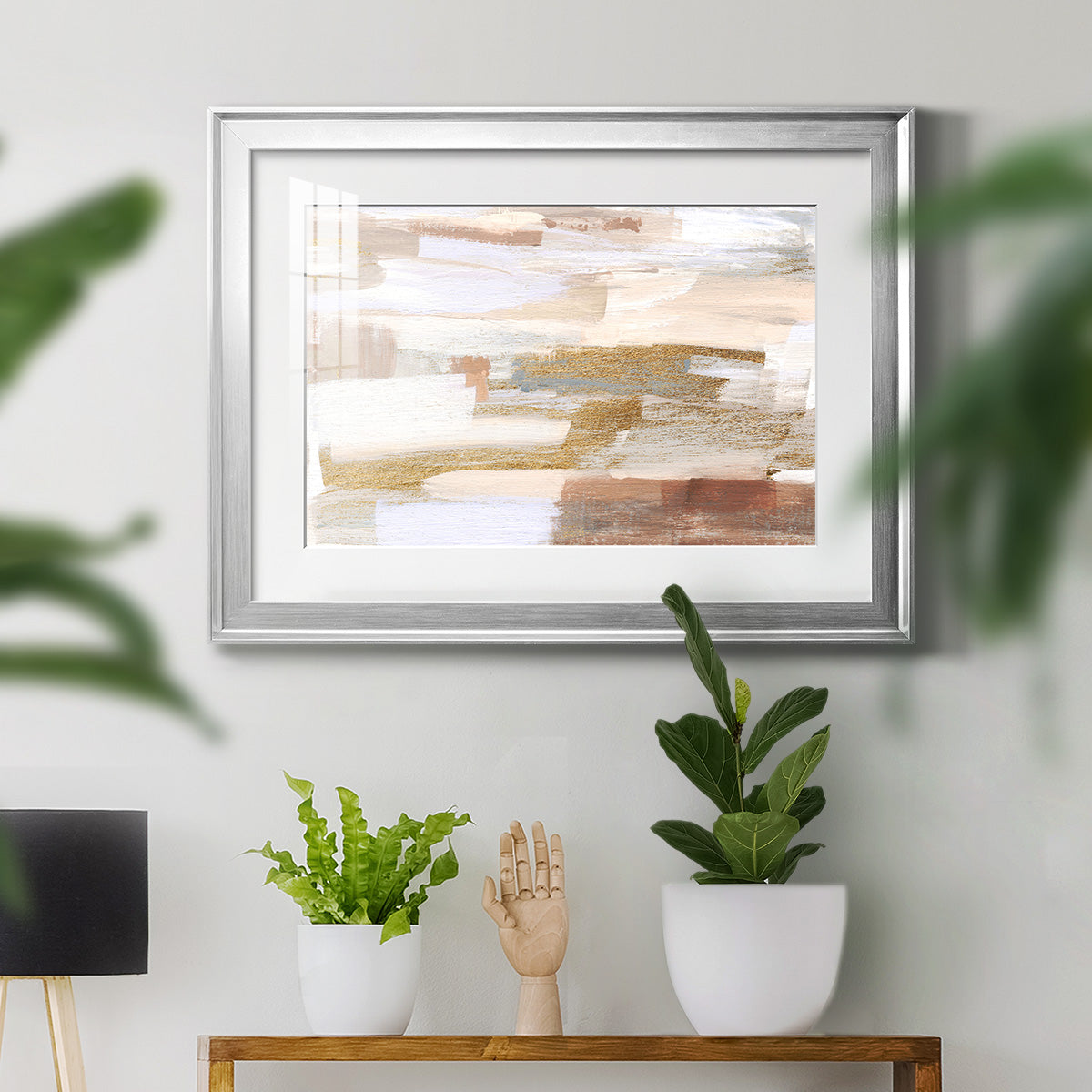 Gold Quartz II Premium Framed Print - Ready to Hang