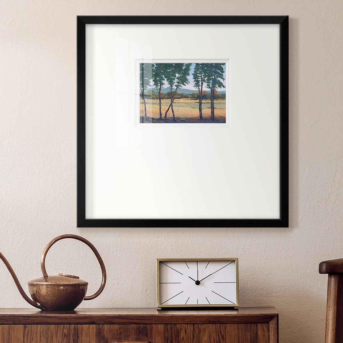 Still Morning I Premium Framed Print Double Matboard